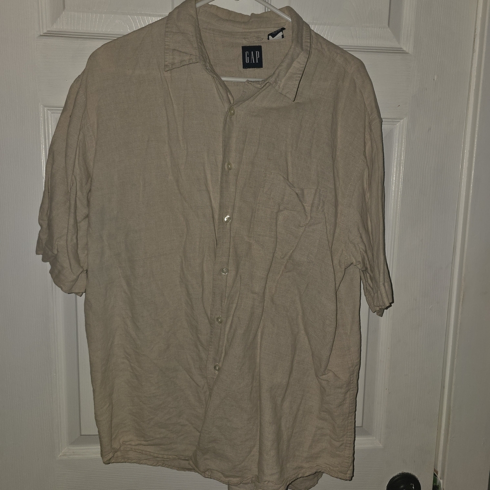 GAP Men's Tan Shirt